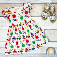 ABC's and 123's dress
