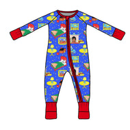 Goodnight Moon Loungewear Zippy Romper