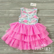 Prancing Unicorn Tulle Dress