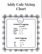 Wellington/Addy Cole Size Chart