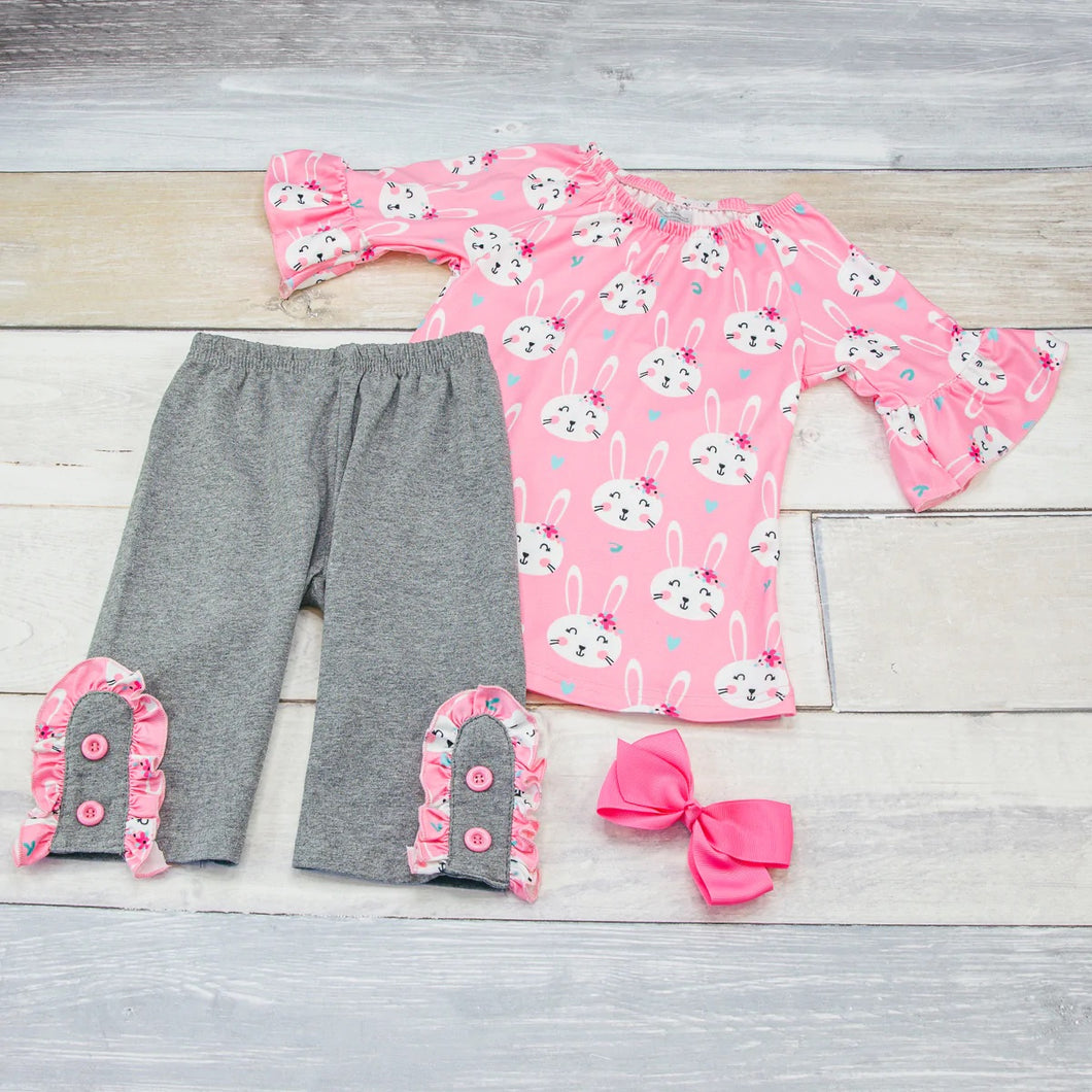 Funny Bunny Capri Set