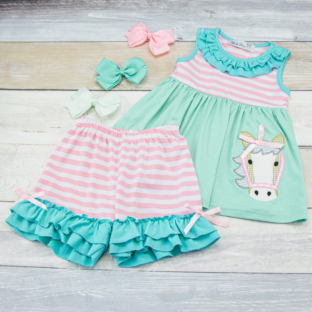 Pretty Pony short set