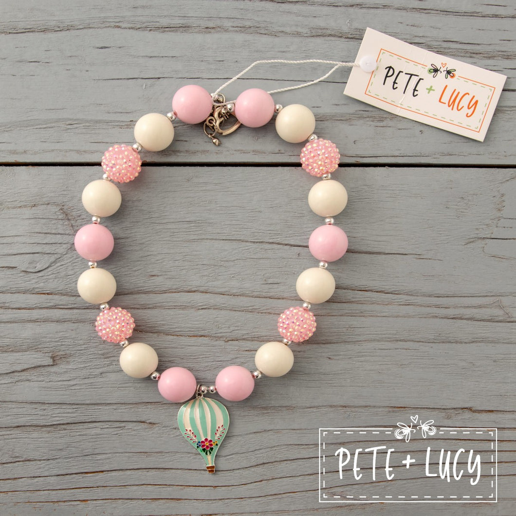 Bubblegum Necklace Hot Air Balloon