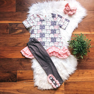 Sneeky Kitties Pant Set