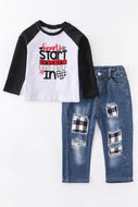 Heart Breaker Denim Set