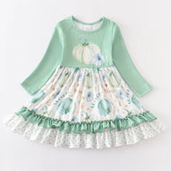 Mint Pumpkin Dress