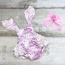 Load image into Gallery viewer, Sugarplum Dreams Ballet Romper
