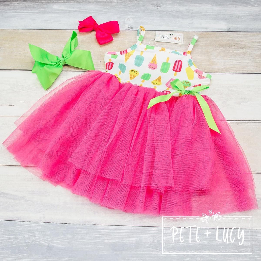 Popsicle Party Tulle Dress