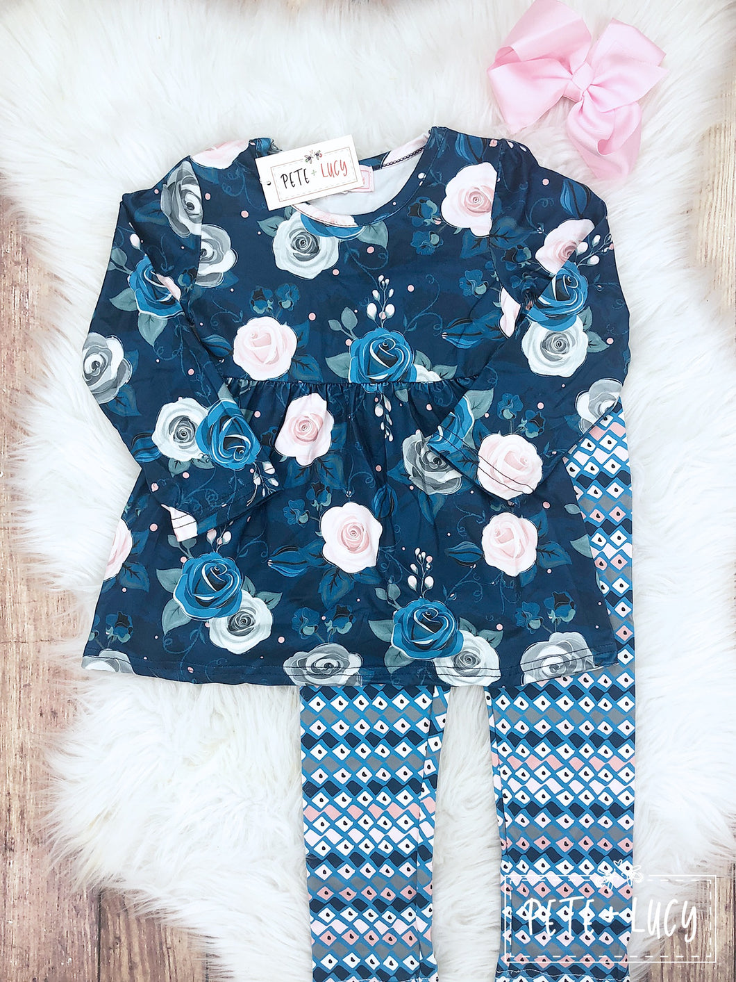 Midnight Roses Pant Set