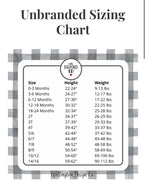 Wellington/Unbranded Size Chart