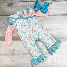 Load image into Gallery viewer, Mermaid Cove Romper
