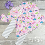 Sweet as Can Be cupcake Pant Set