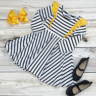 Simple Striped Dress