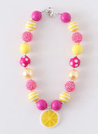 Bubblegum Necklace - Pink Lemonade