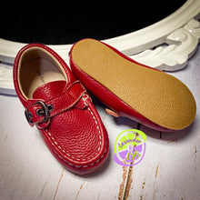 Load image into Gallery viewer, Red Leather Loafer
