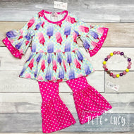 Popping Popsicles Bell Pant set